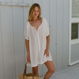 Doen Josette White Dress